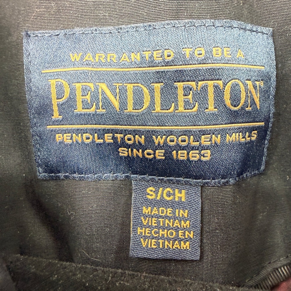 Pendleton Plaid Lined Hooded Rain Jacket Women S … - image 3